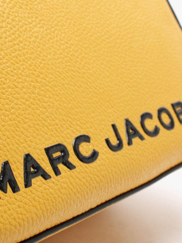 The SoftBox Gold Orchre Leather Cross-Body Bag