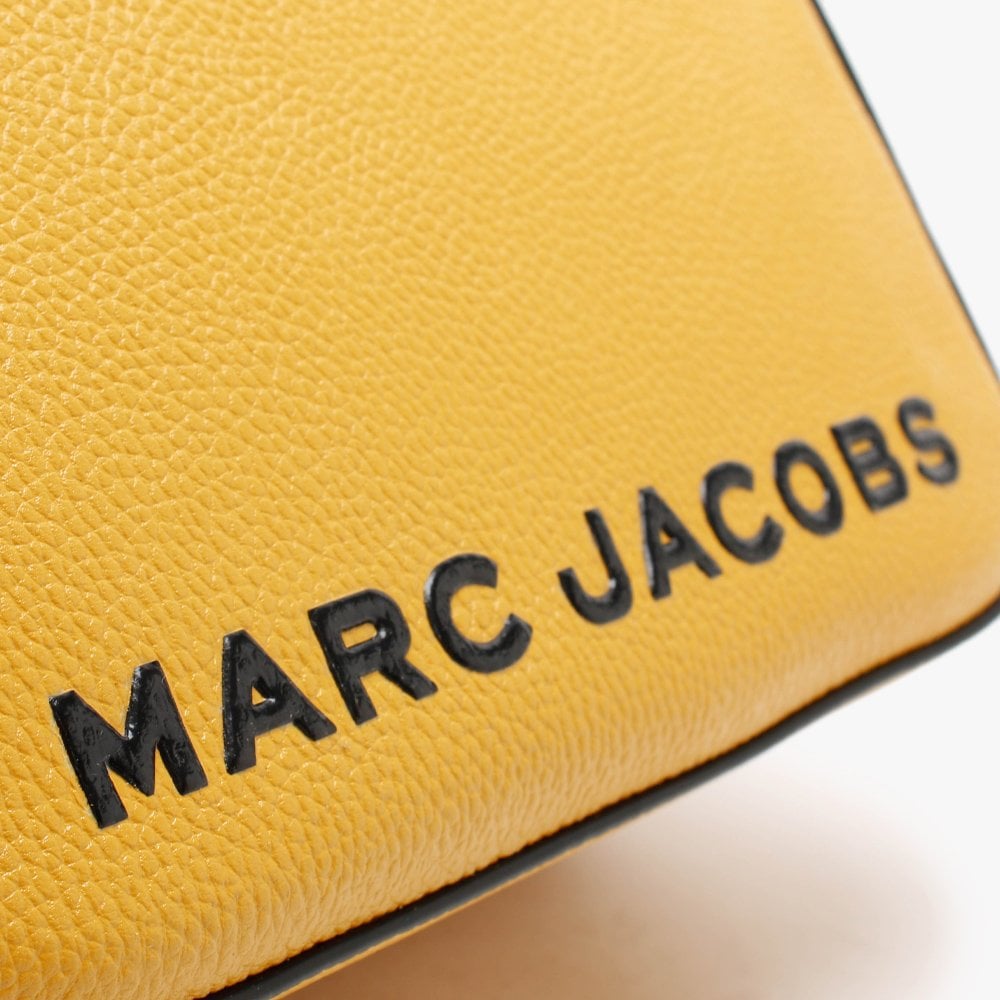 The SoftBox Gold Orchre Leather Cross-Body Bag
