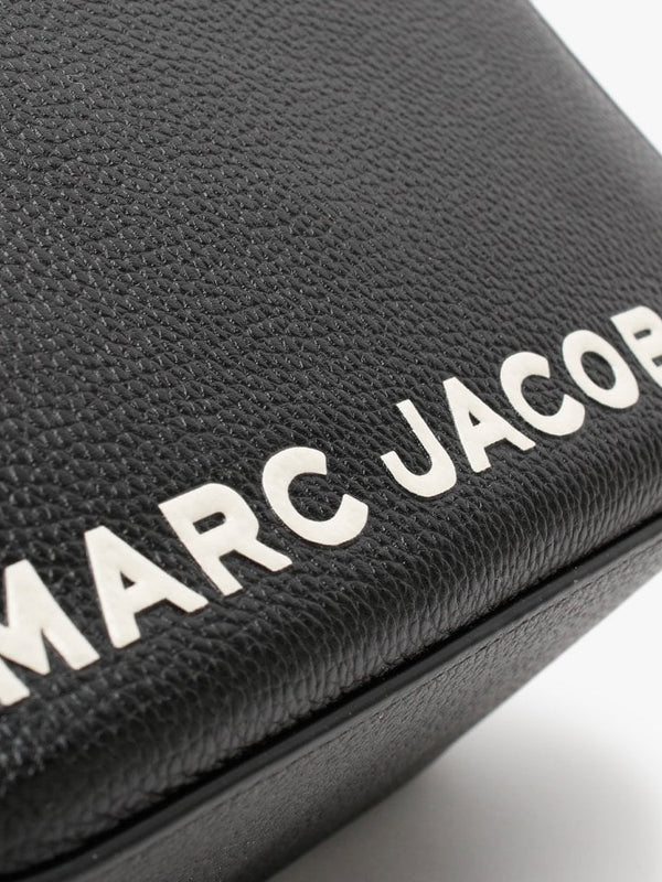 The SoftBox Black Leather Cross-Body Bag