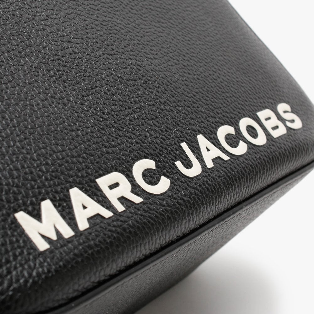 The SoftBox Black Leather Cross-Body Bag