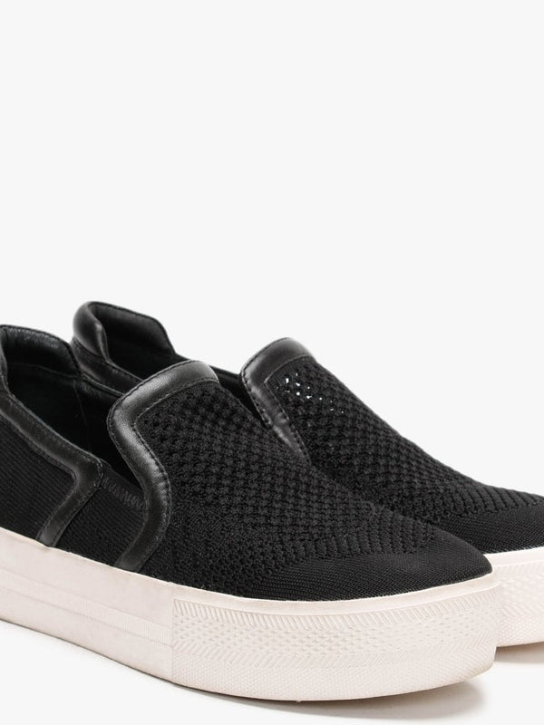 Jeday Black Knitted Pumps