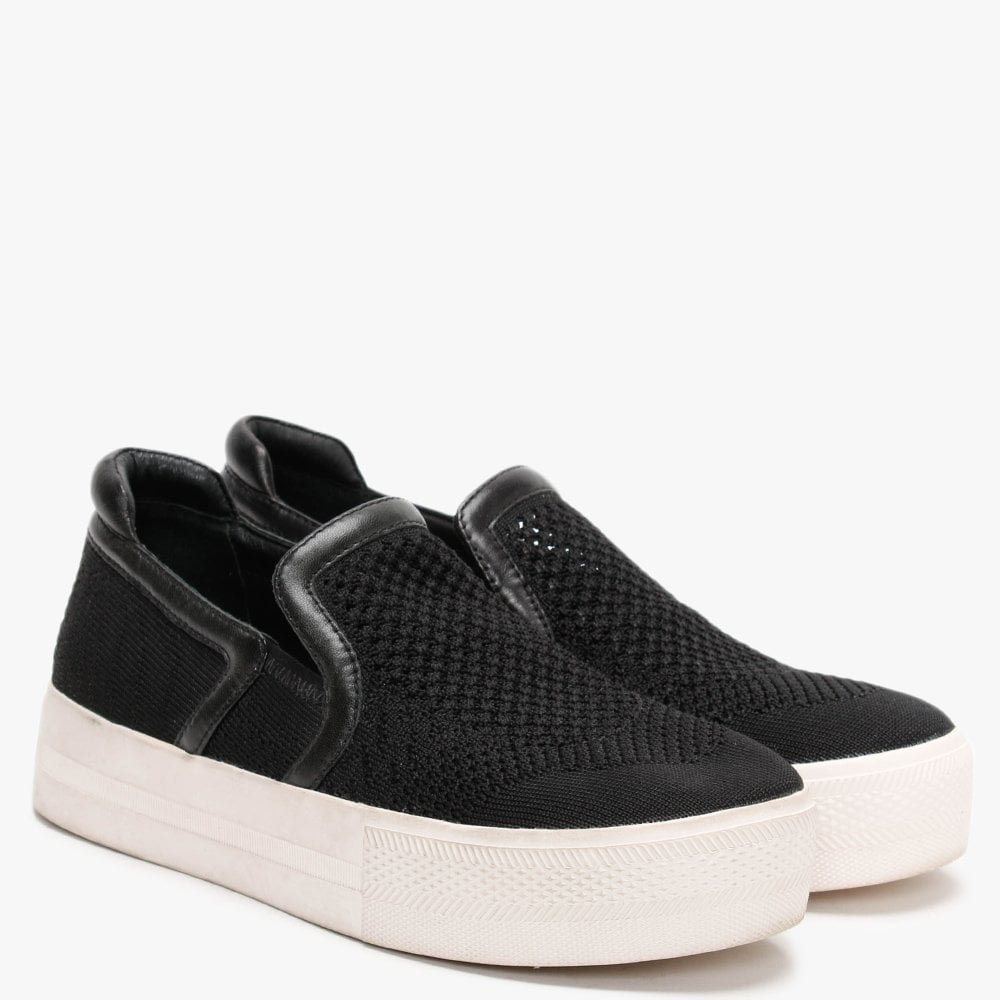 Jeday Black Knitted Pumps