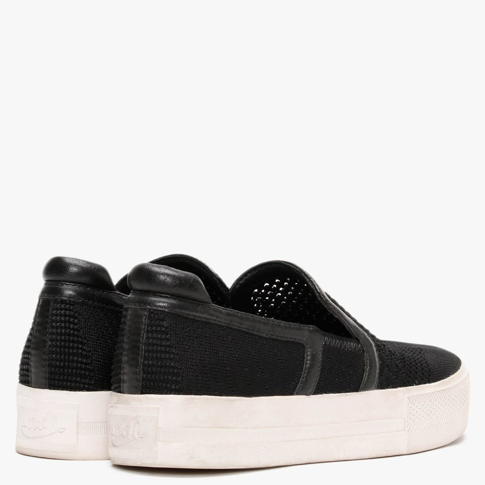 Jeday Black Knitted Pumps