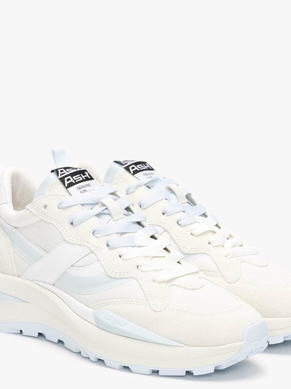 Spider 620-01 Eco White & Blue Trainers