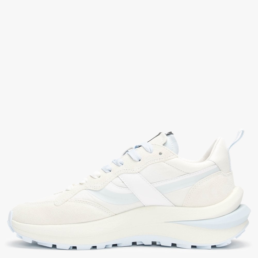 Spider 620-01 Eco White & Blue Trainers