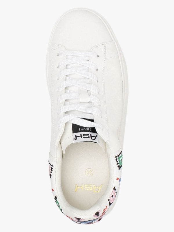 Moby Ethic Eco White Flatform Trainers