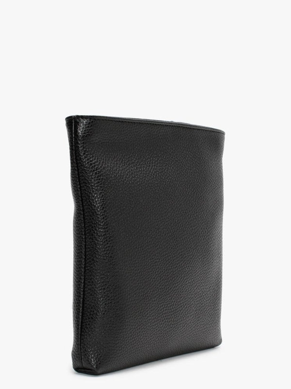 Johanna Vegan Square Black Cross-Body Bag