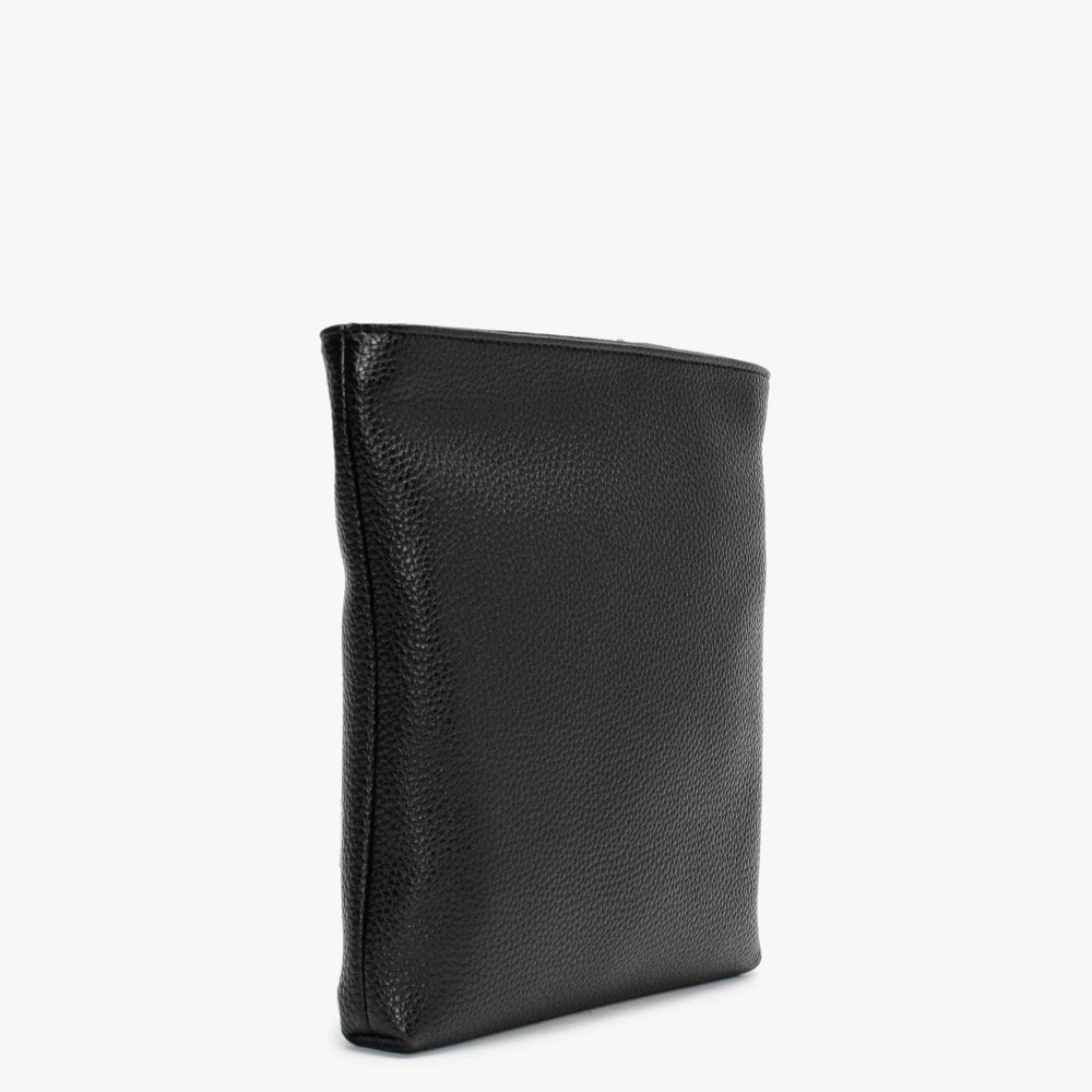Johanna Vegan Square Black Cross-Body Bag