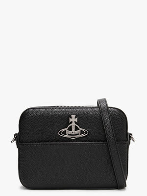 Johanna Vegan Black Cross-Body Bag