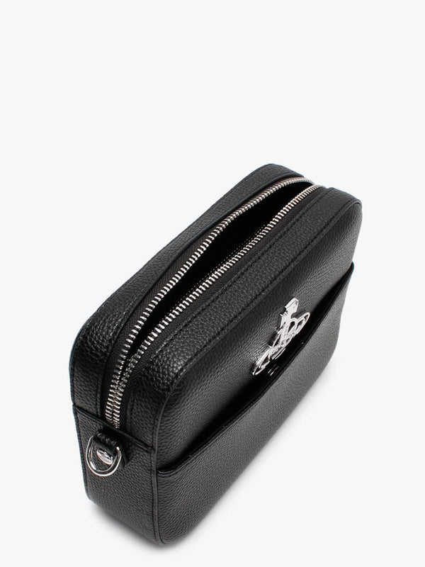 Johanna Vegan Black Cross-Body Bag