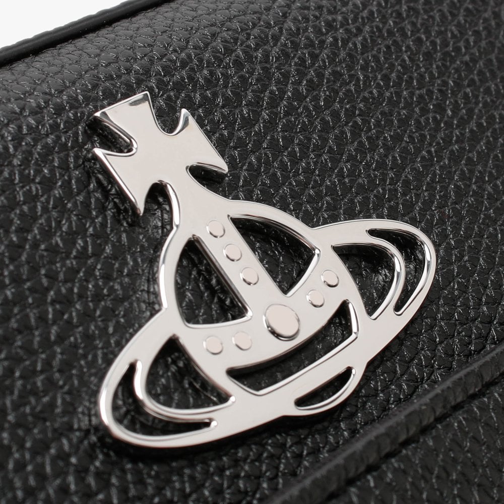 Johanna Vegan Black Cross-Body Bag