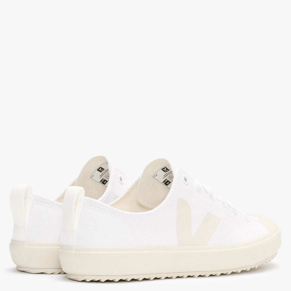 Nova Canvas White Pierre Pumps