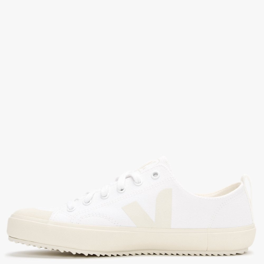 Nova Canvas White Pierre Pumps