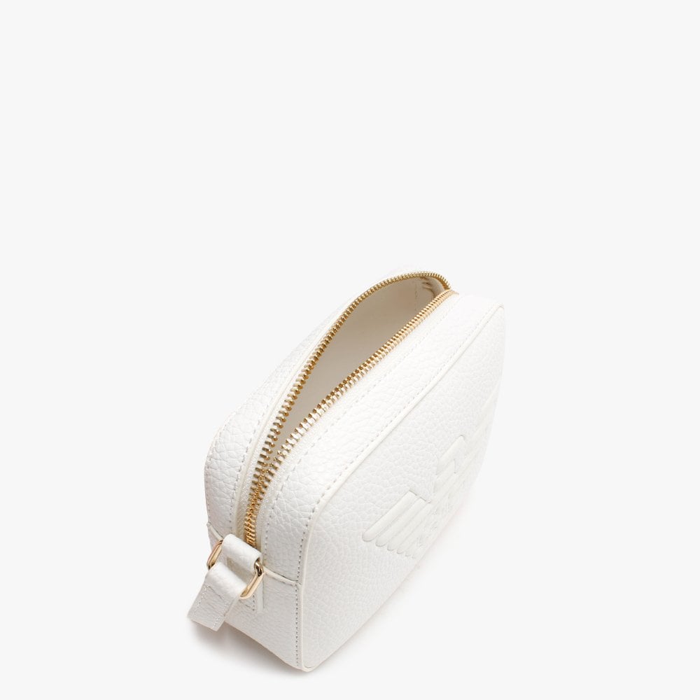 Logo White Camera Bag