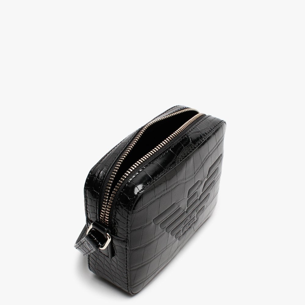 Croc Black Camera Bag