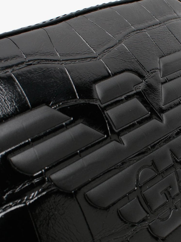 Croc Black Camera Bag