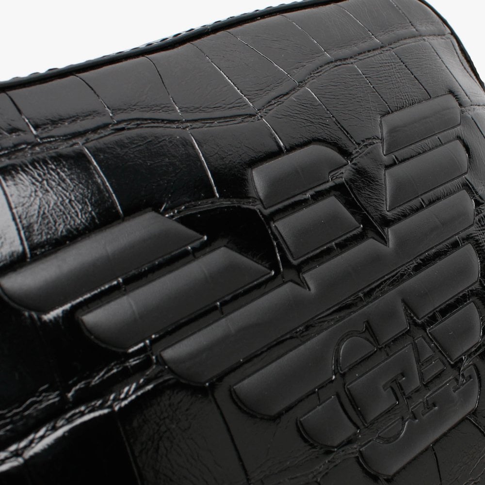 Croc Black Camera Bag