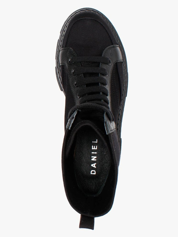 Banvas Black Canvas Stomper Boots