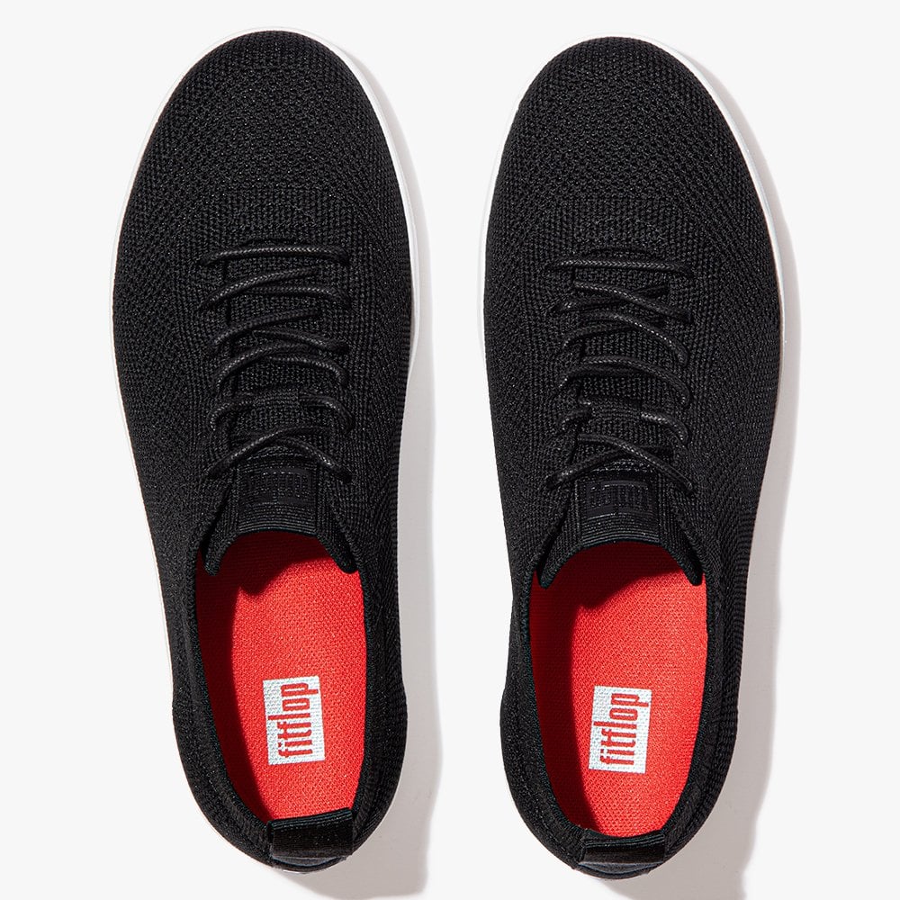 Rally Airyknit Black Trainers