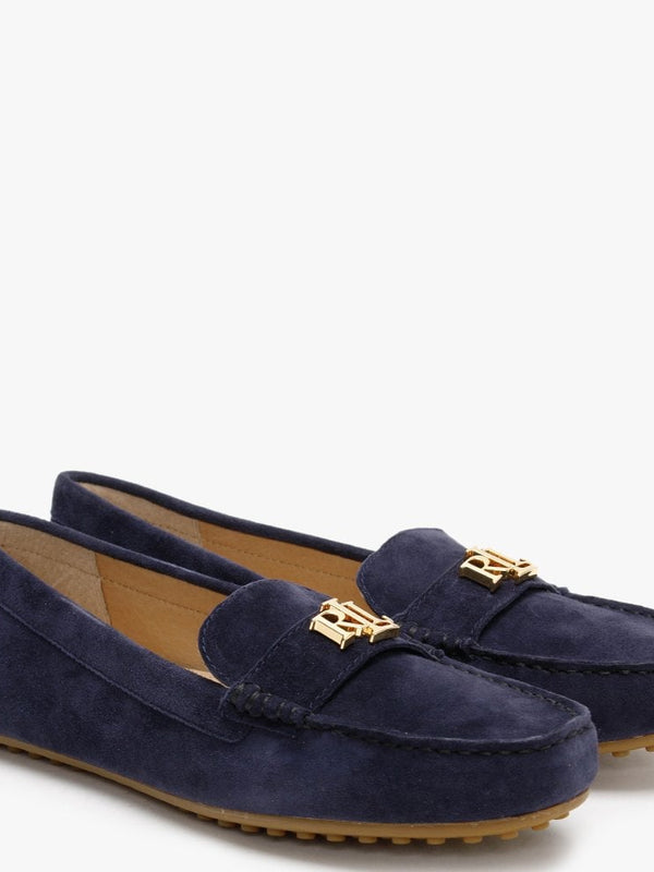 Barnsbury Navy Suede Loafers