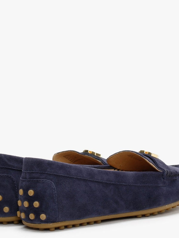 Barnsbury Navy Suede Loafers