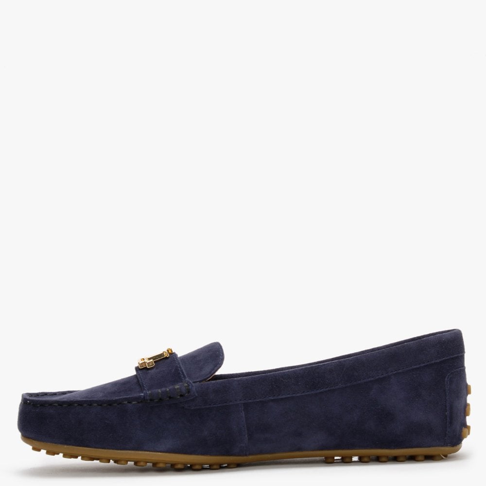 Barnsbury Navy Suede Loafers