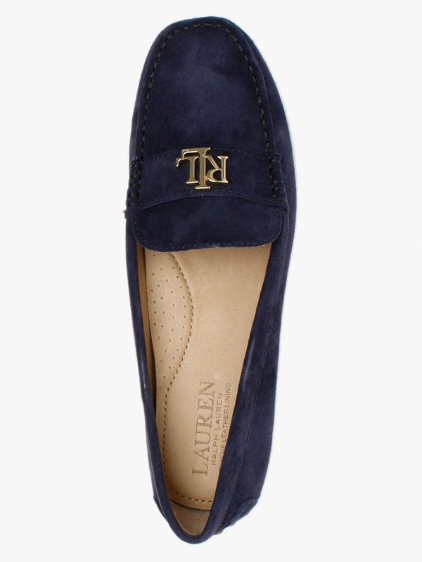 Barnsbury Navy Suede Loafers
