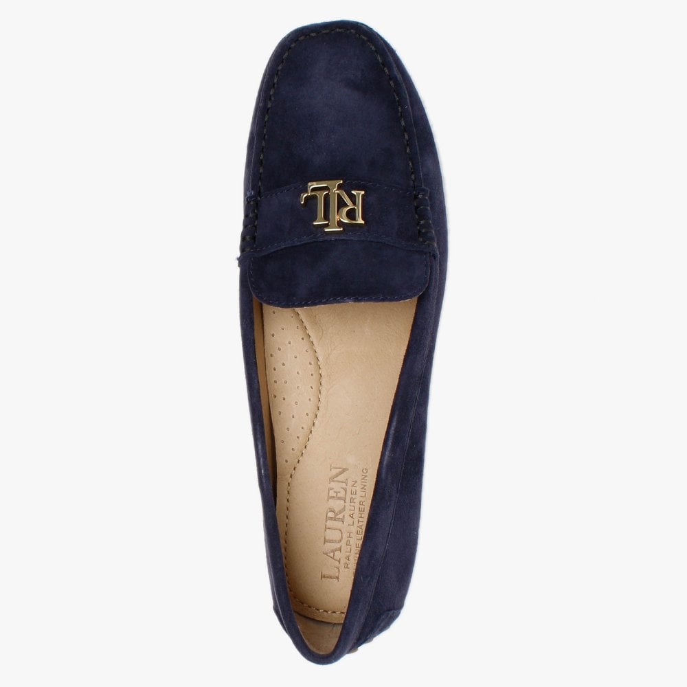 Barnsbury Navy Suede Loafers