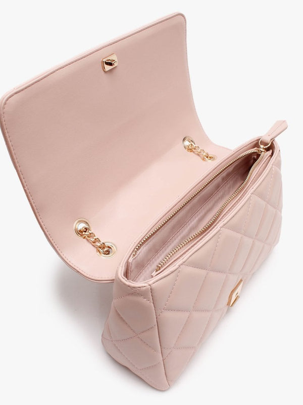 Ocarina Cipria Quilted Satchel Bag