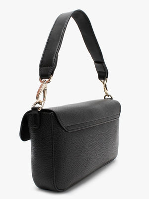 Alexia Black Two Strap Satchel Bag