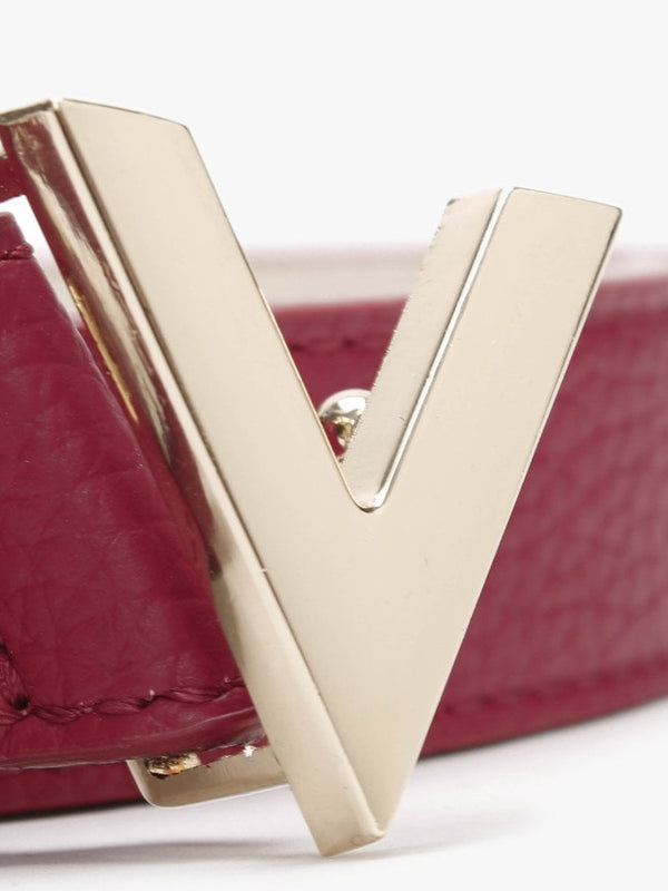 Forever Cintura Red Narrow Belt