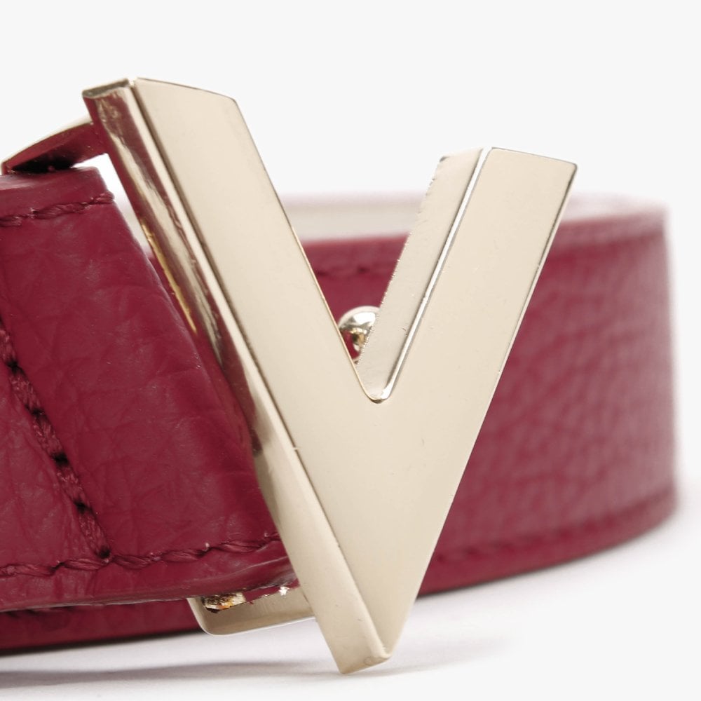 Forever Cintura Red Narrow Belt