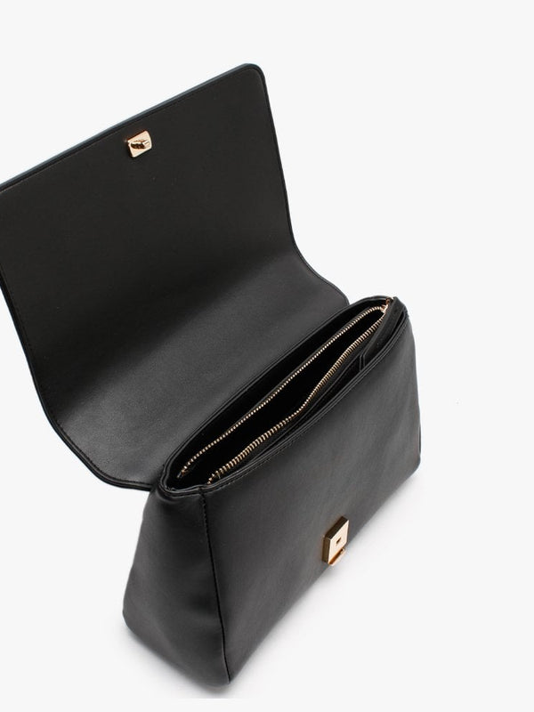 Jemaa Black Satchel Bag