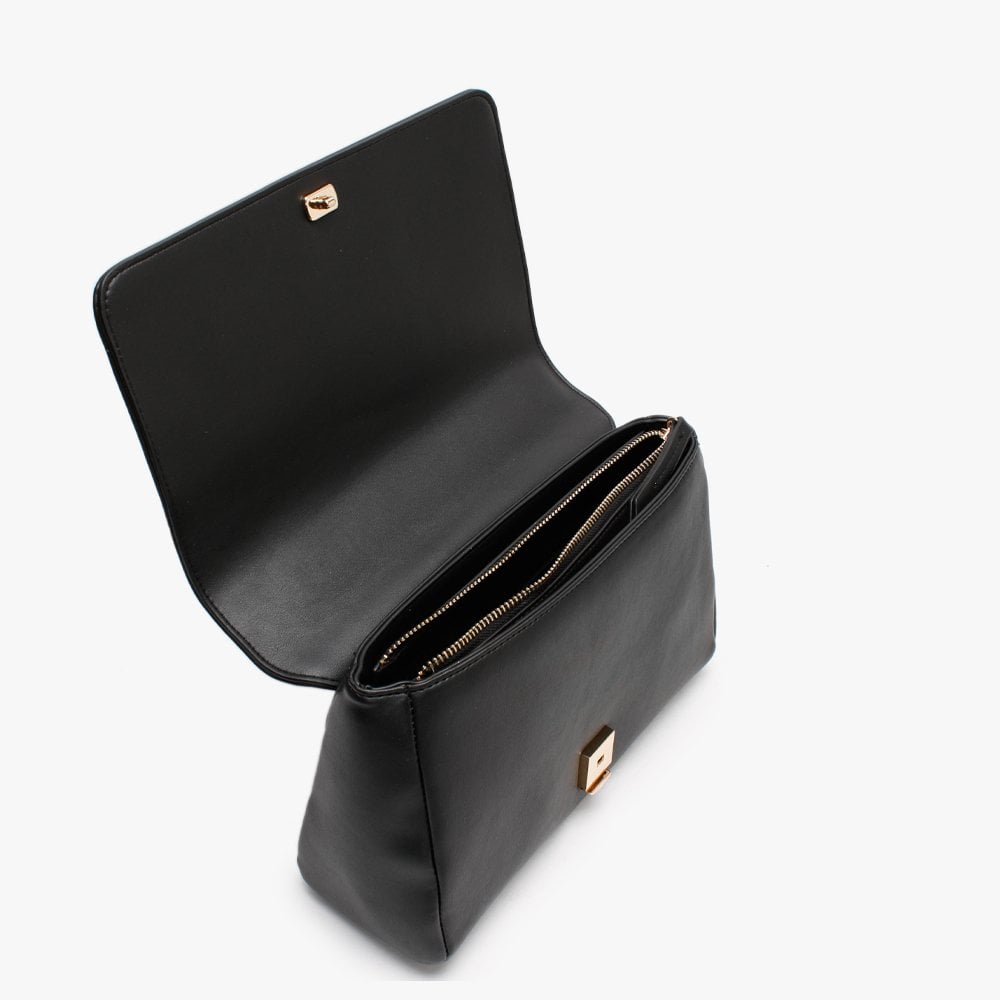 Jemaa Black Satchel Bag