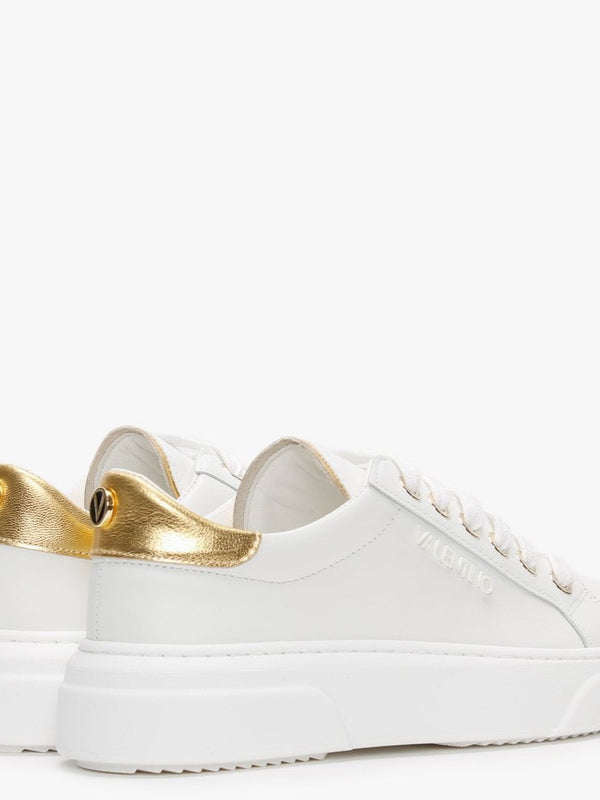 Insert White Leather Trainers