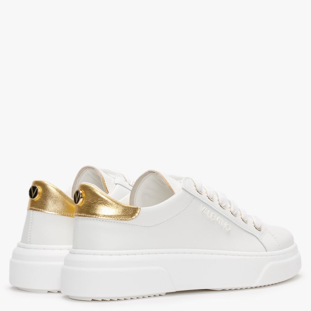 Insert White Leather Trainers
