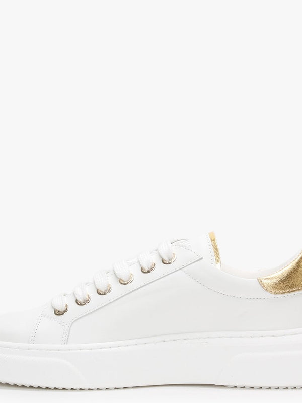 Insert White Leather Trainers