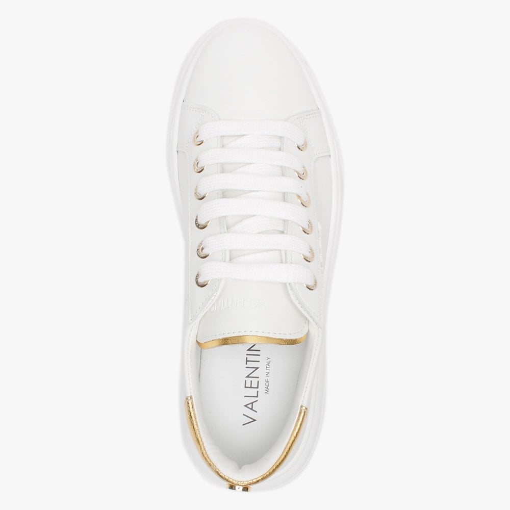 Insert White Leather Trainers