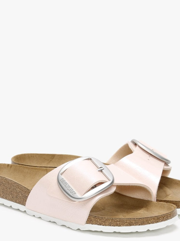 Madrid Big Buckle Graceful Light Rose Birko-Flor Mules