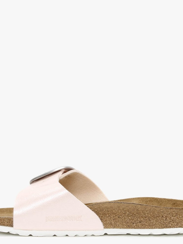Madrid Big Buckle Graceful Light Rose Birko-Flor Mules
