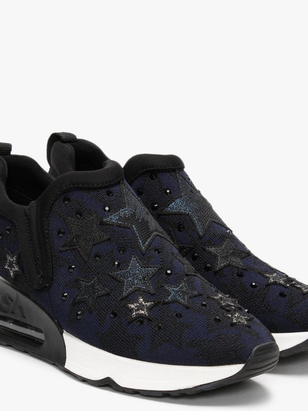 Lifting Star Black & Navy Trainers