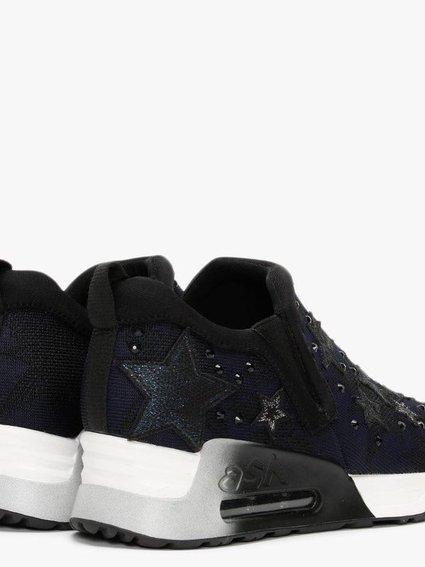 Lifting Star Black & Navy Trainers
