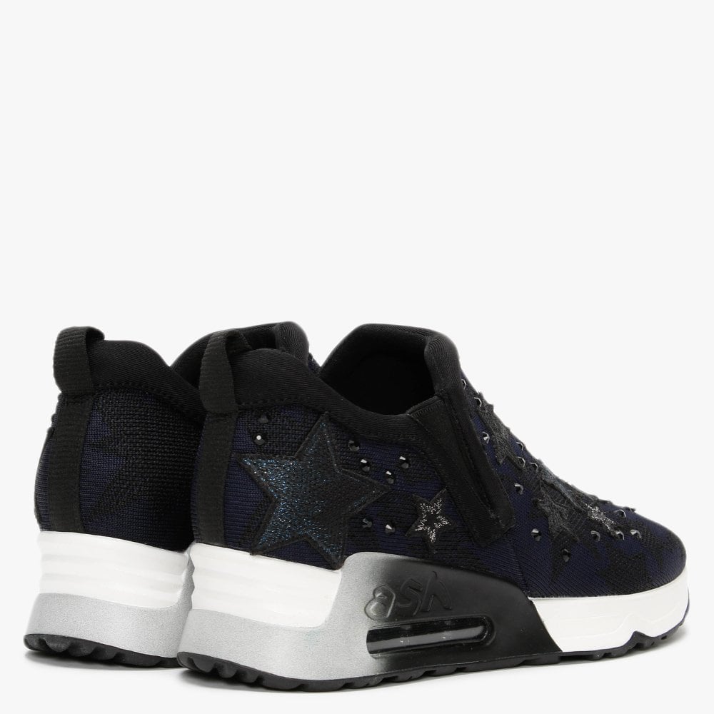 Lifting Star Black & Navy Trainers