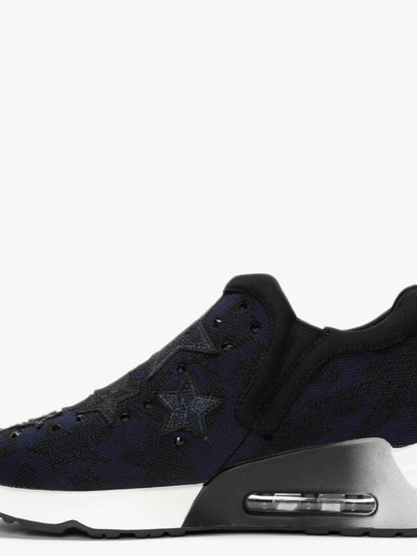 Lifting Star Black & Navy Trainers