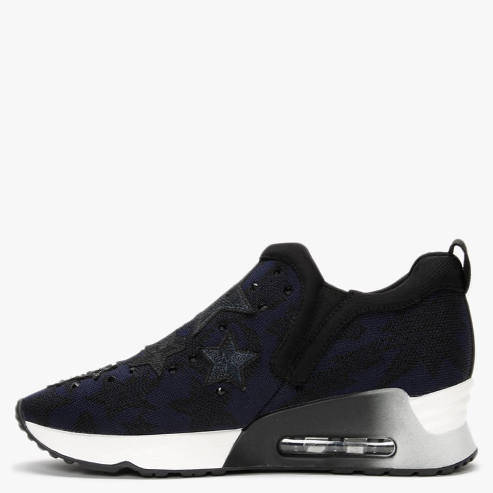 Lifting Star Black & Navy Trainers