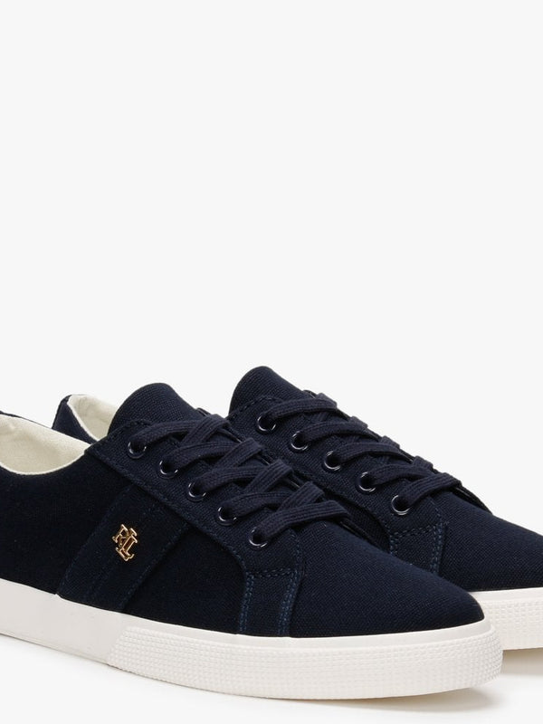 Janson II Navy Canvas Trainers