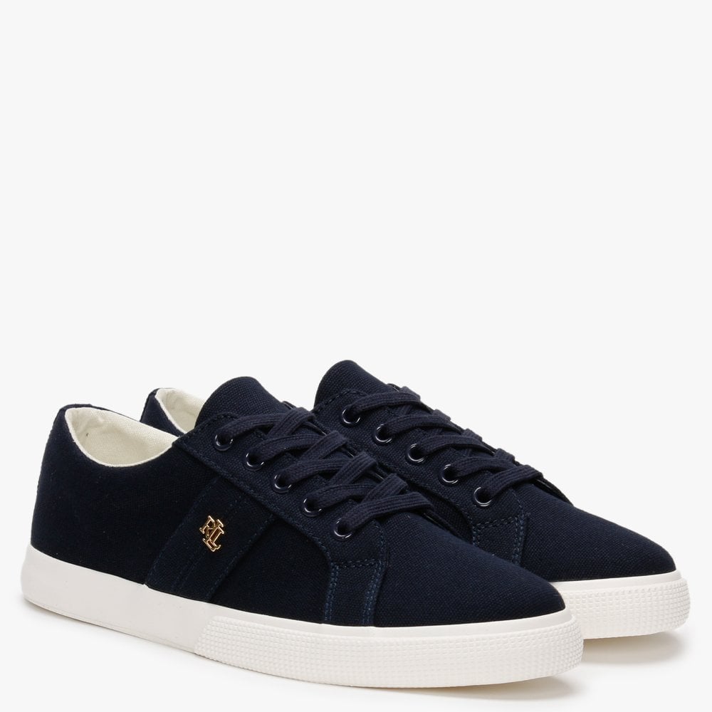 Janson II Navy Canvas Trainers