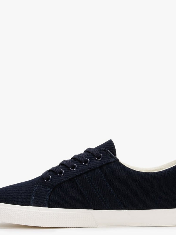 Janson II Navy Canvas Trainers