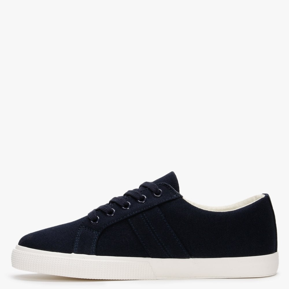 Janson II Navy Canvas Trainers