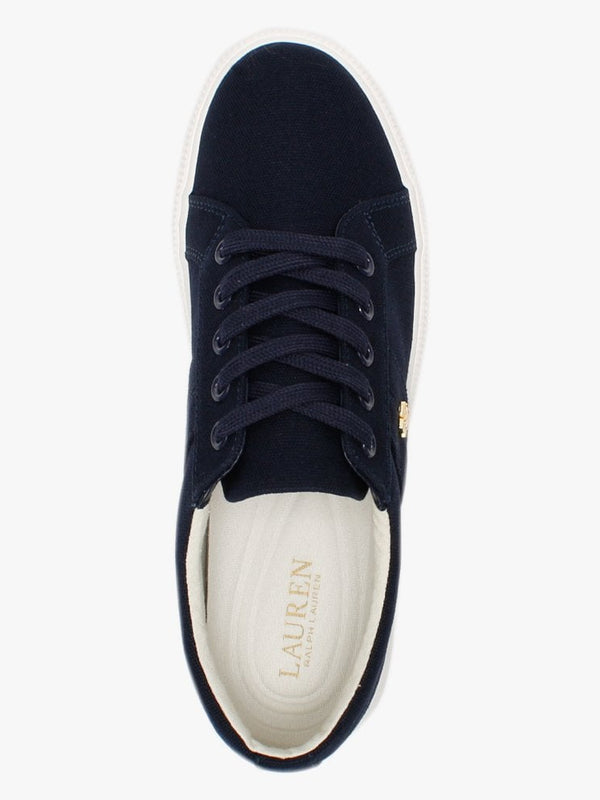 Janson II Navy Canvas Trainers
